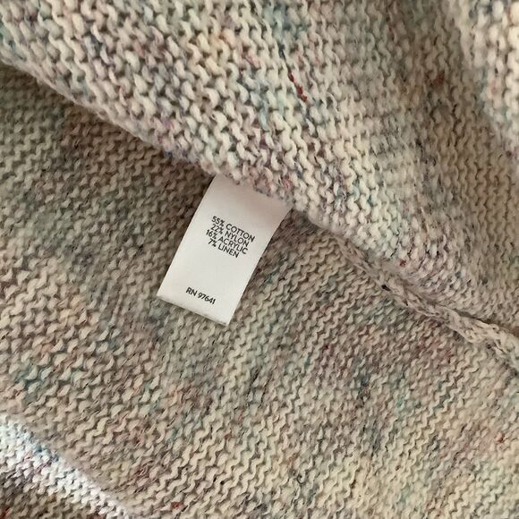 J Jill Cottagecore Hobbit Multicolor Knit Granny Grandpacore Cardigan Small - Picture 12 of 12
